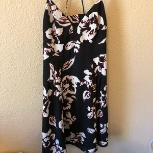 Express open back dress
